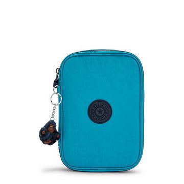 Kipling 100 Pens Iconic Case Bags Green Cool | AU 1882FD